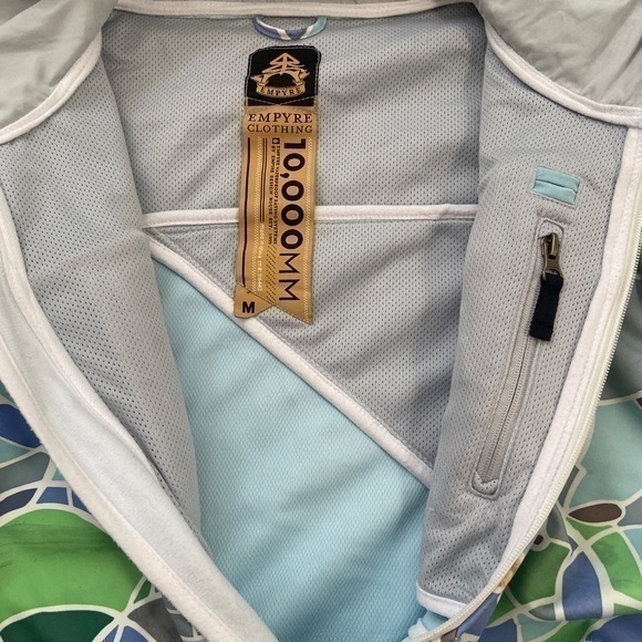 Empyre Multicolored Hooded Snowboard Ski‎ Winter Snowboard Jacket - Picture 3 of 16